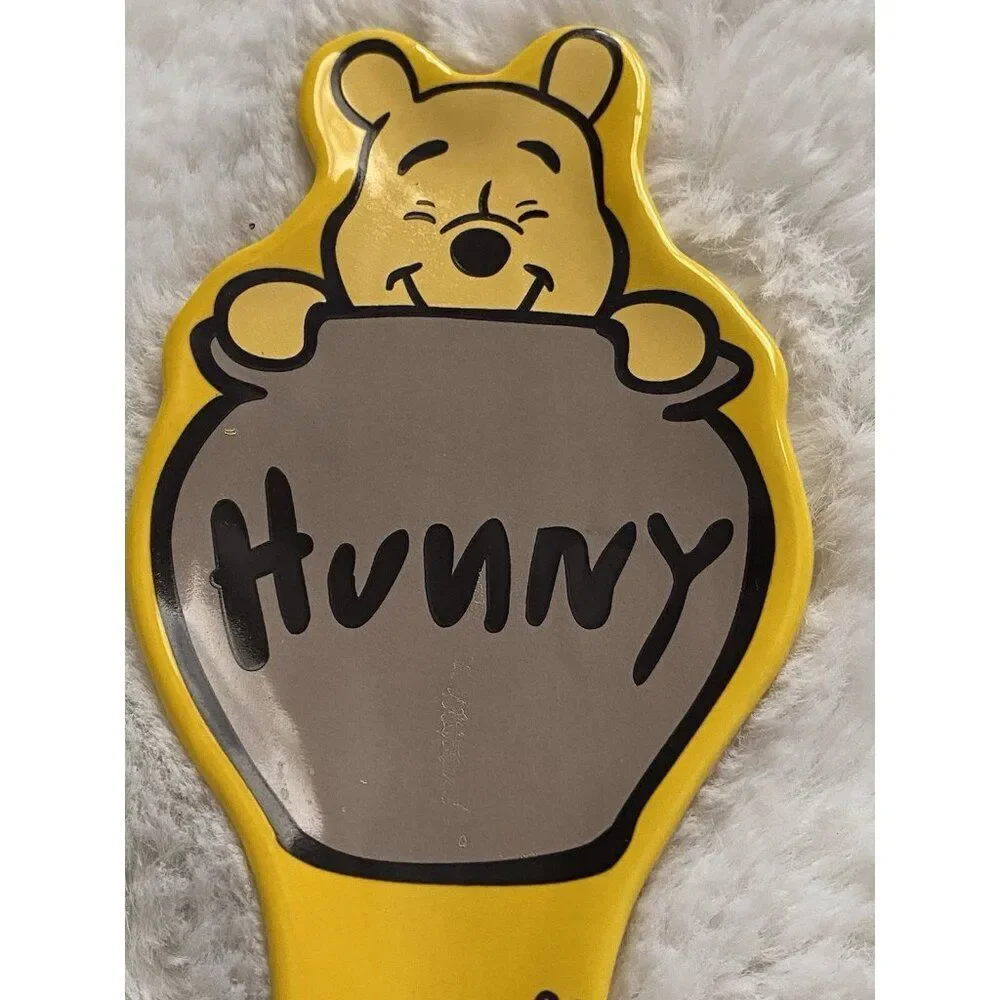 Disney Winnie The Pooh Hunny Honey Pot Bees Spoon Rest Ceramic‎ Yellow NEW